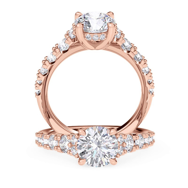 360 degree view of Charm Diamond Engagement Ring