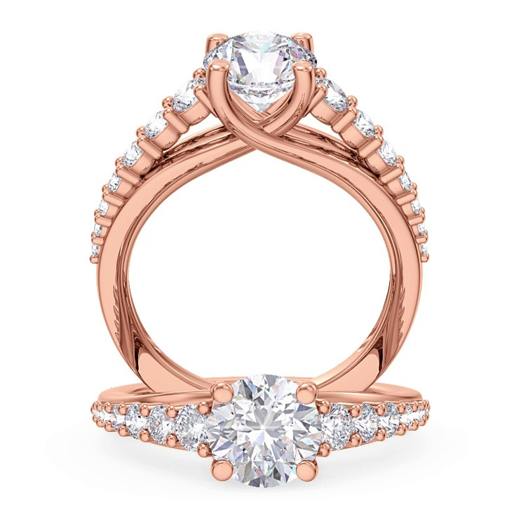360 degree view of Maka Diamond Engagement Ring