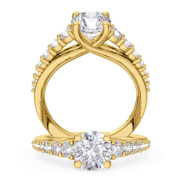 360 degree view of Maka Diamond Engagement Ring