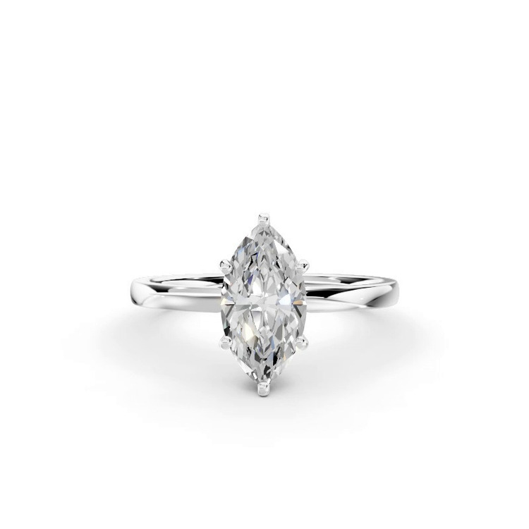 360 degree view of Boda Six Prong 1.5mm Comfort Fit Engagement Ring