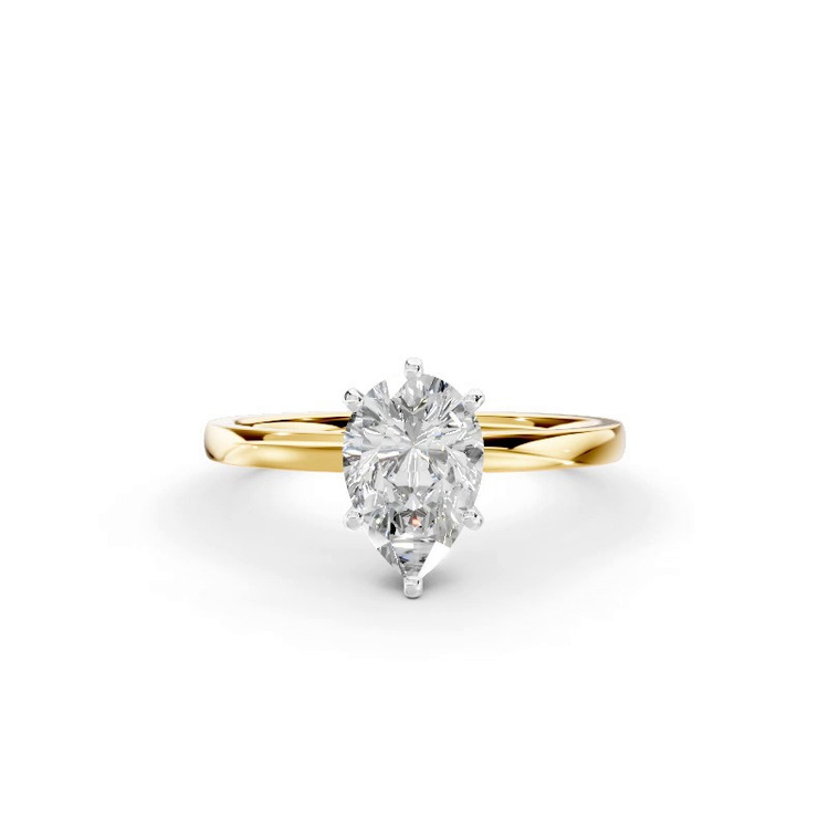 360 degree view of Boda Six Prong 1.5mm Comfort Fit Engagement Ring