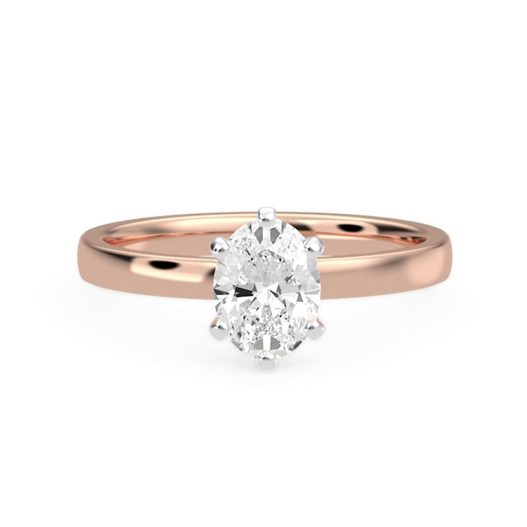 360 degree view of Boda Six Prong 2mm Comfort Fit Engagement Ring