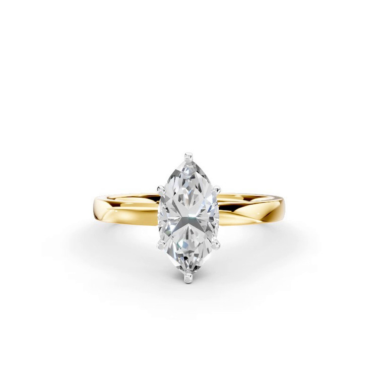360 degree view of Boda Six Prong 2mm Comfort Fit Engagement Ring