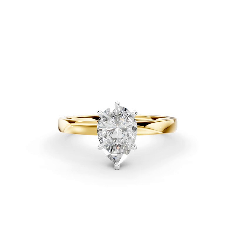 360 degree view of Boda Six Prong 2mm Comfort Fit Engagement Ring