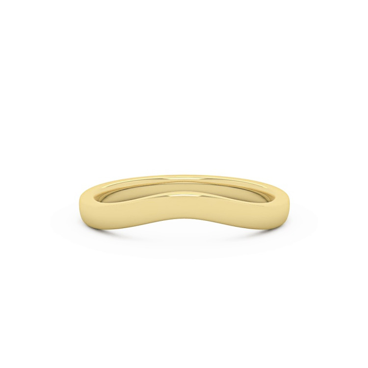 360 degree view of Boda 2mm Curved Band