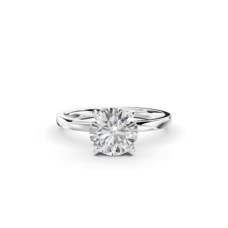 360 degree view of Linda 1.5mm Comfort Fit Engagement Ring