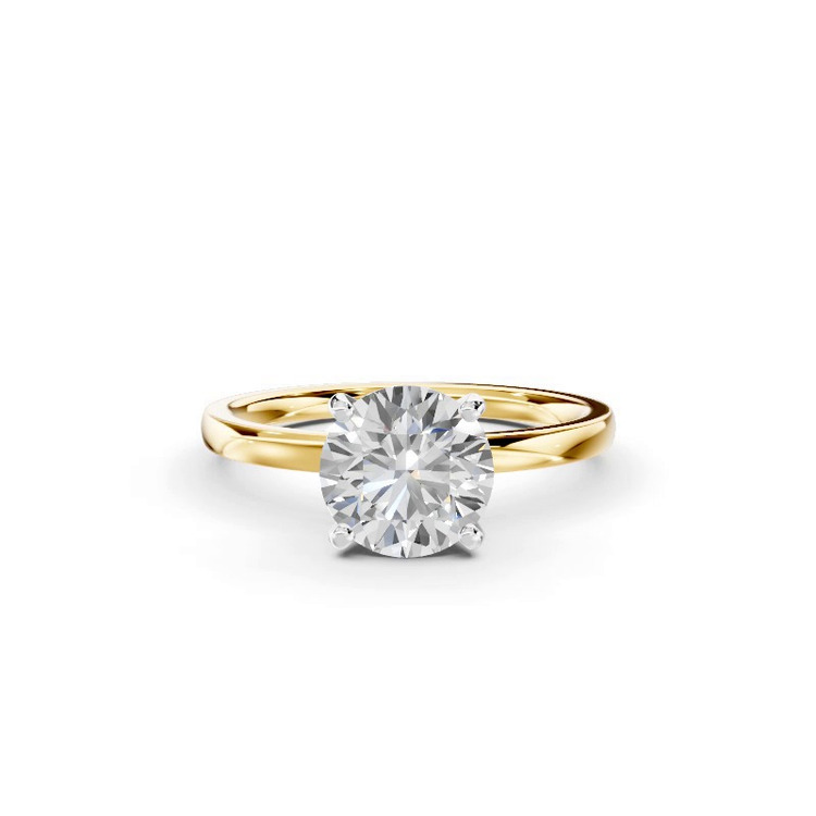 360 degree view of Linda 1.5mm Comfort Fit Engagement Ring