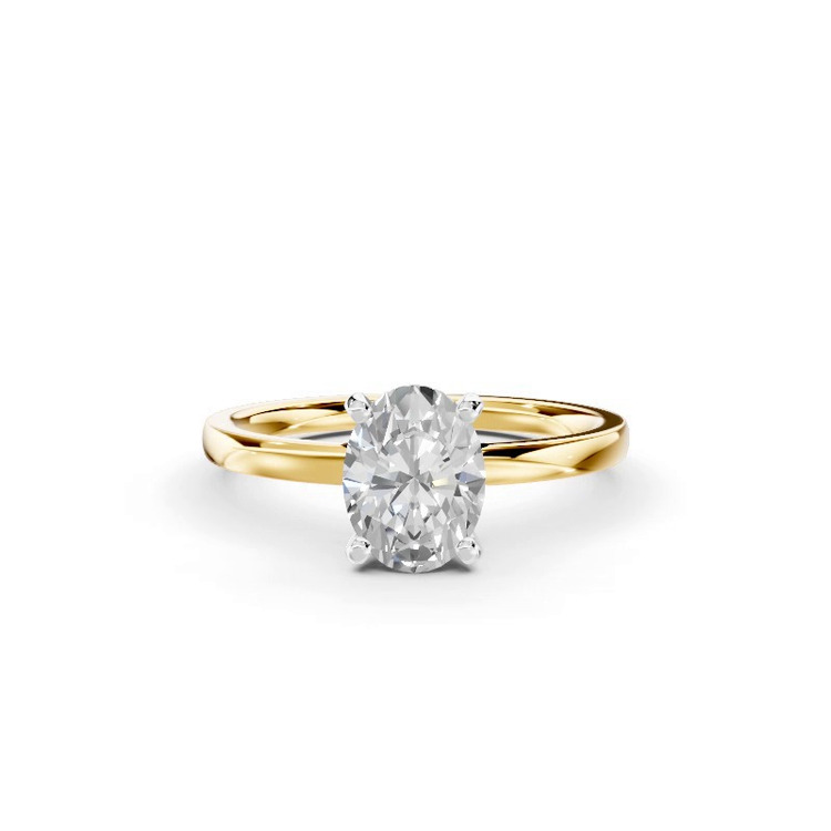 360 degree view of Linda 1.5mm Comfort Fit Engagement Ring