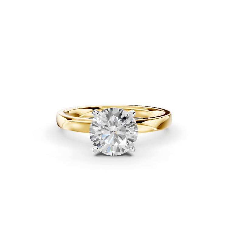 360 degree view of Linda 2mm Comfort Fit Engagement Ring