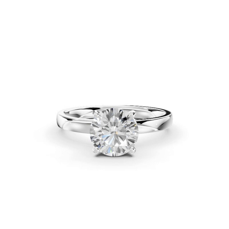 360 degree view of Linda 2mm Comfort Fit Engagement Ring