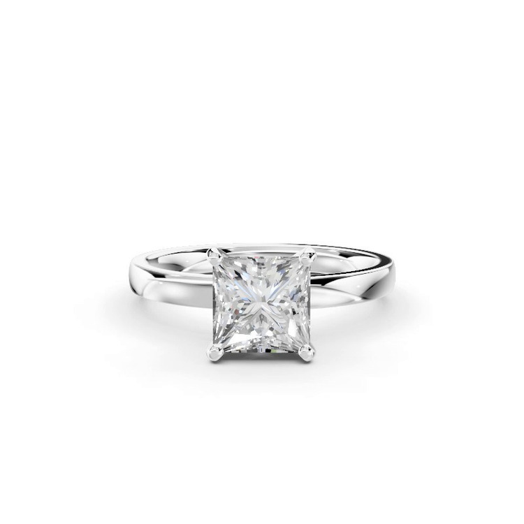 360 degree view of Linda 2mm Comfort Fit Engagement Ring