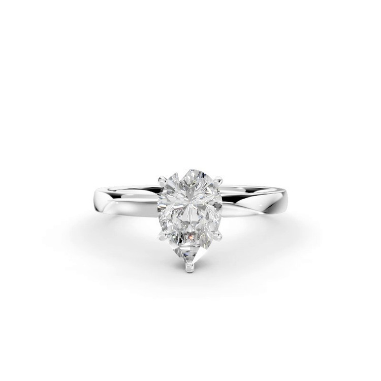 360 degree view of Linda 2mm Comfort Fit Engagement Ring