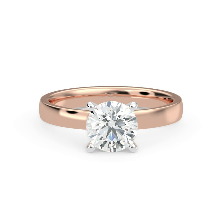 360 degree view of Linda 2.5mm Comfort Fit Engagement Ring