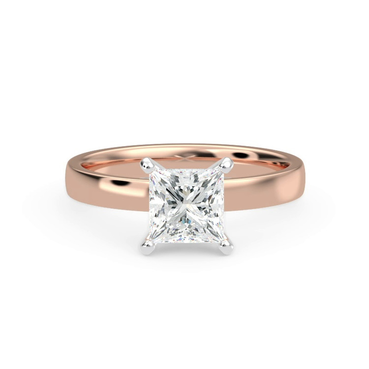 360 degree view of Linda 2.5mm Comfort Fit Engagement Ring