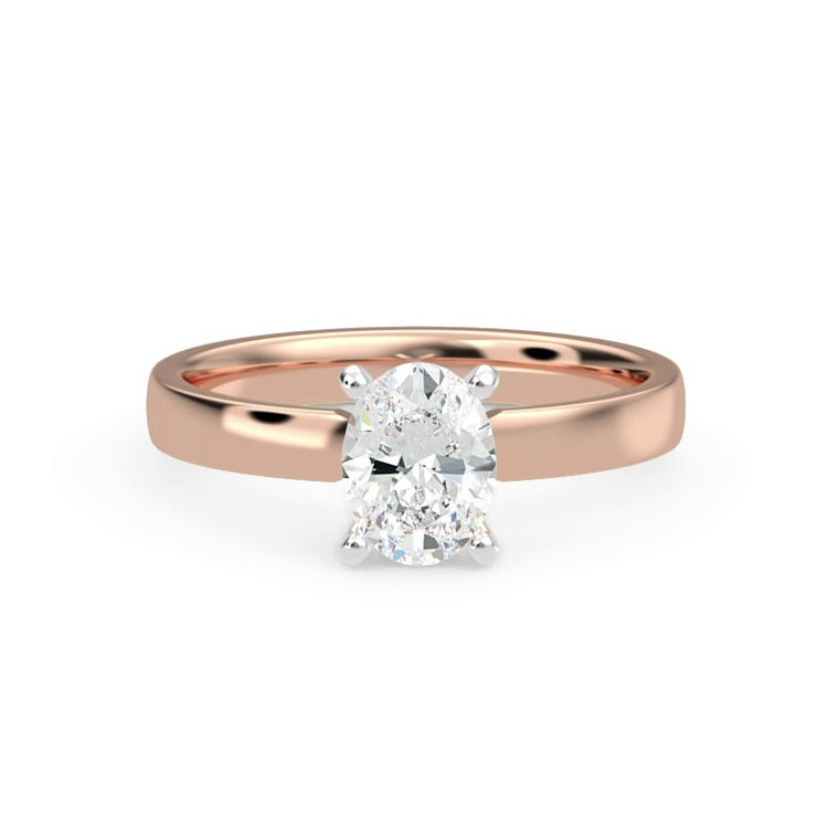 360 degree view of Linda 2.5mm Comfort Fit Engagement Ring