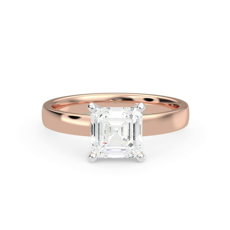 360 degree view of Linda 2.5mm Comfort Fit Engagement Ring