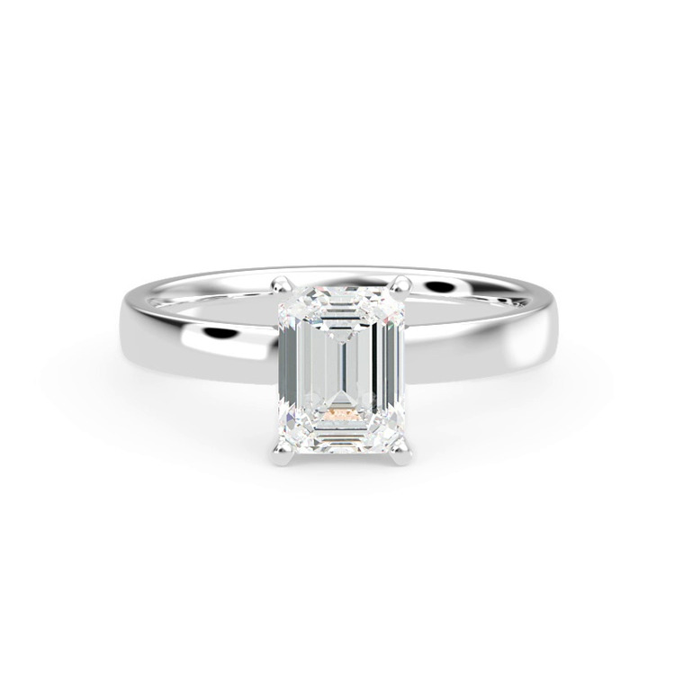 360 degree view of Linda 2.5mm Comfort Fit Engagement Ring