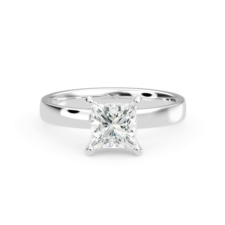 360 degree view of Linda 2.5mm Comfort Fit Engagement Ring