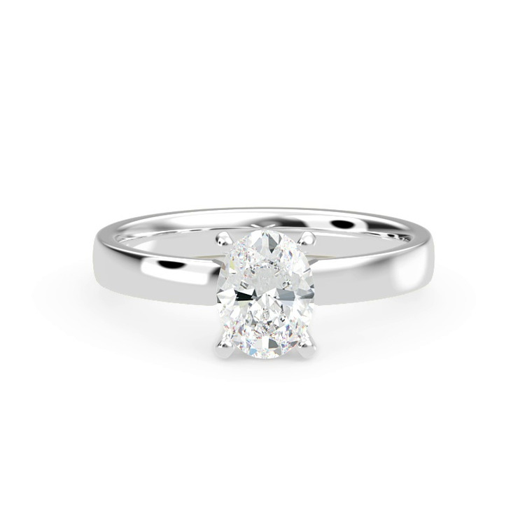 360 degree view of Linda 2.5mm Comfort Fit Engagement Ring