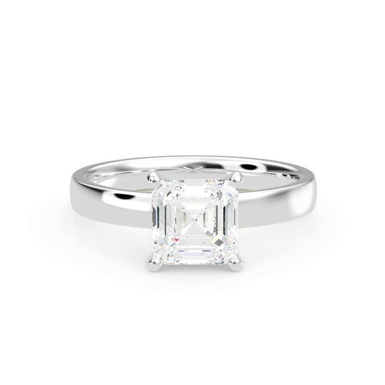 360 degree view of Linda 2.5mm Comfort Fit Engagement Ring