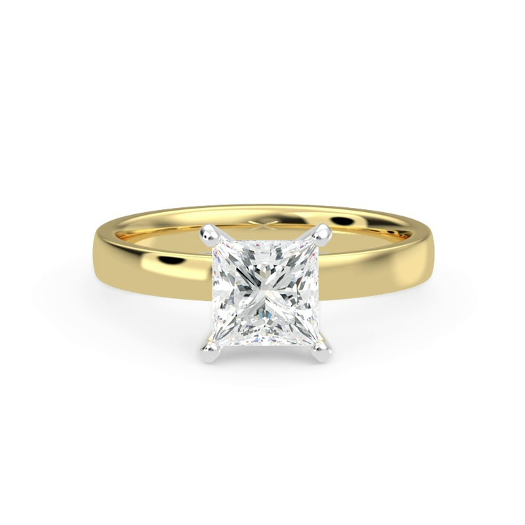 360 degree view of Linda 2.5mm Comfort Fit Engagement Ring