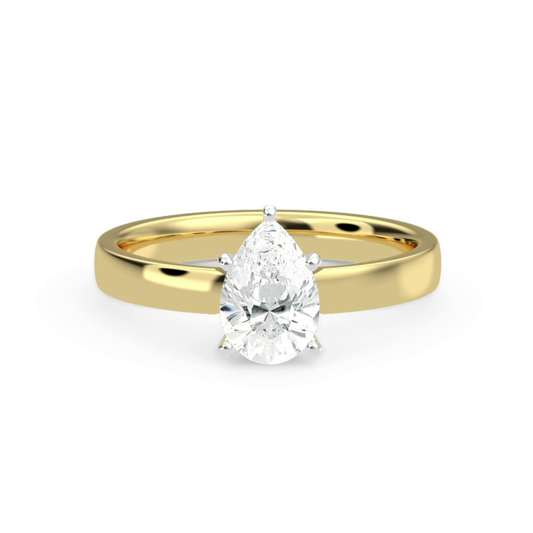 360 degree view of Linda 2.5mm Comfort Fit Engagement Ring