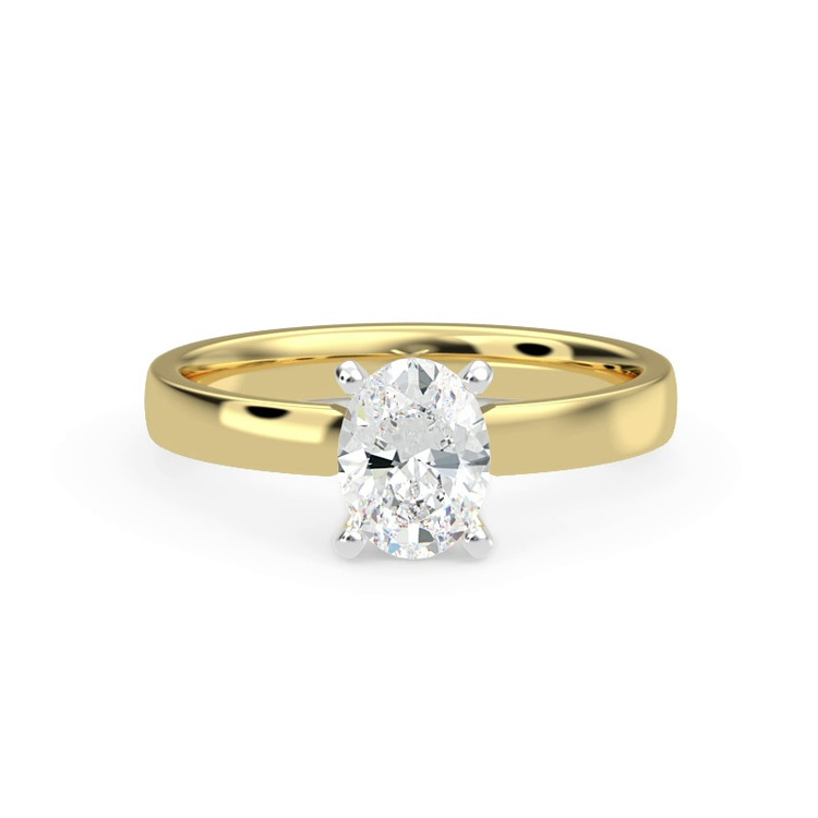 360 degree view of Linda 2.5mm Comfort Fit Engagement Ring