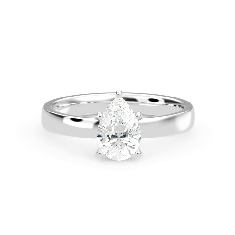 360 degree view of Linda 2.5mm Comfort Fit Engagement Ring
