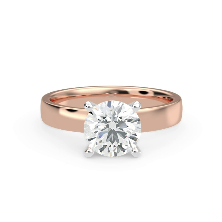 360 degree view of Linda 3mm Comfort Fit Engagement Ring
