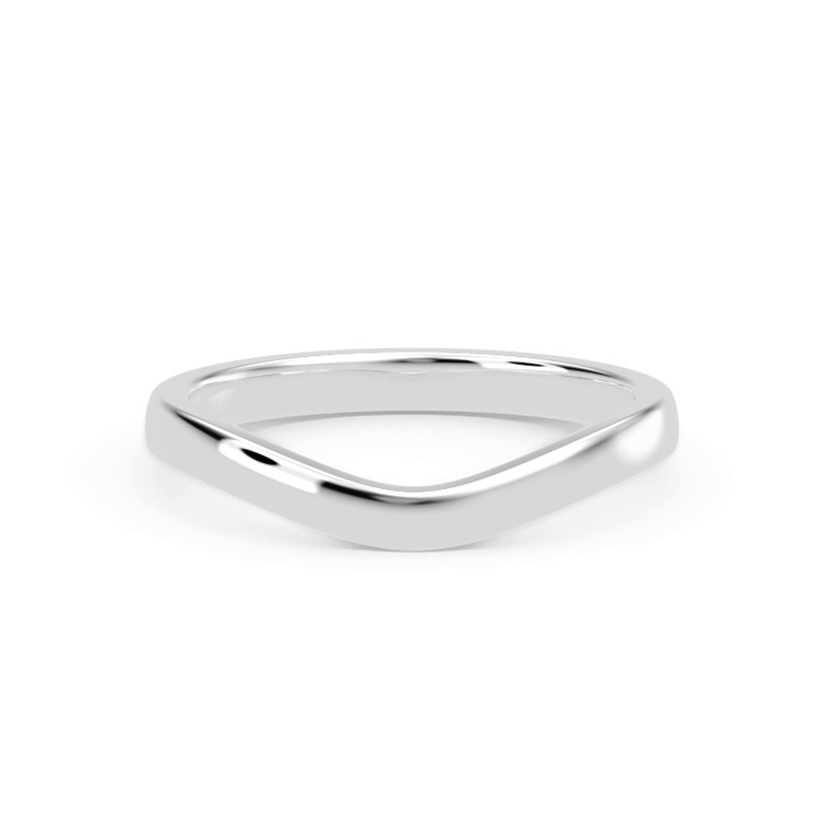360 degree view of Linda  2mm Curved Band