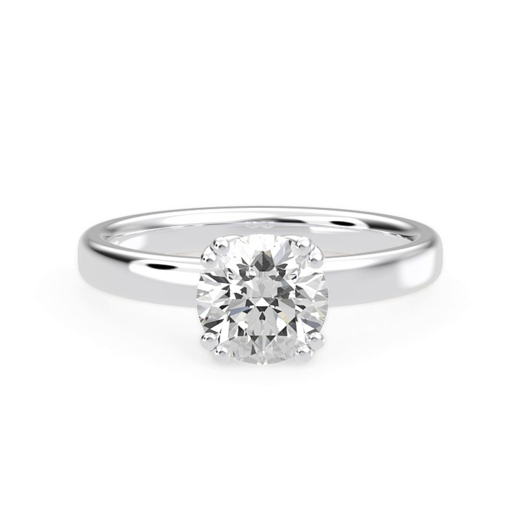 360 degree view of Tulip Double Split Prong Engagement Ring