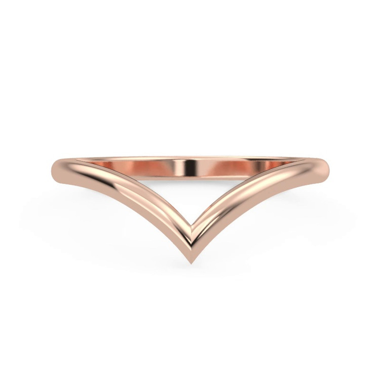 360 degree view of Bernice Chevron Polished Band