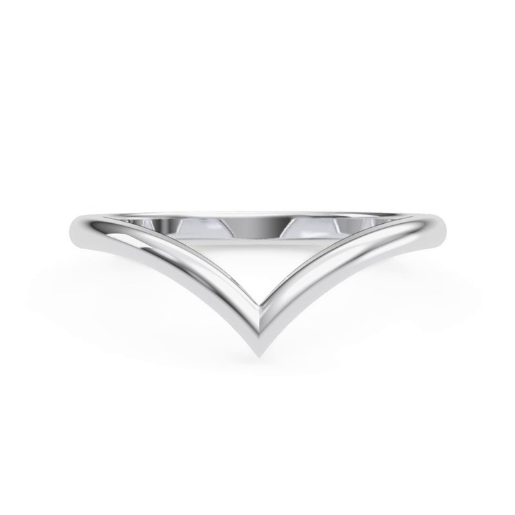 360 degree view of Bernice Chevron Polished Band