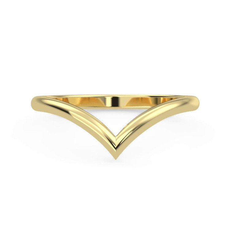 360 degree view of Bernice Chevron Polished Band