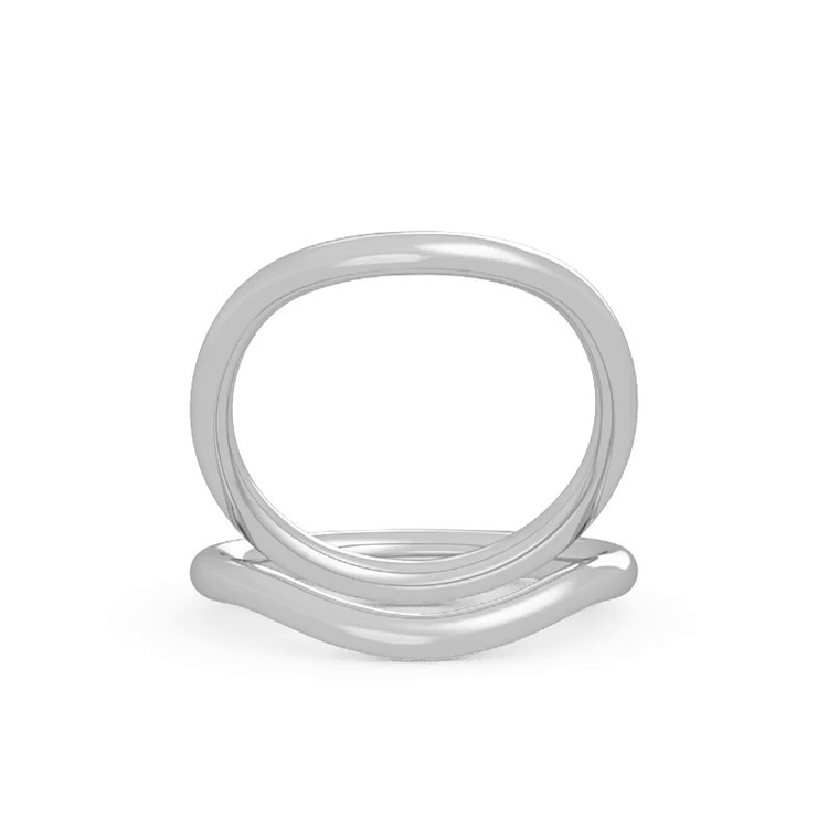 360 degree view of Princesa Curved Band