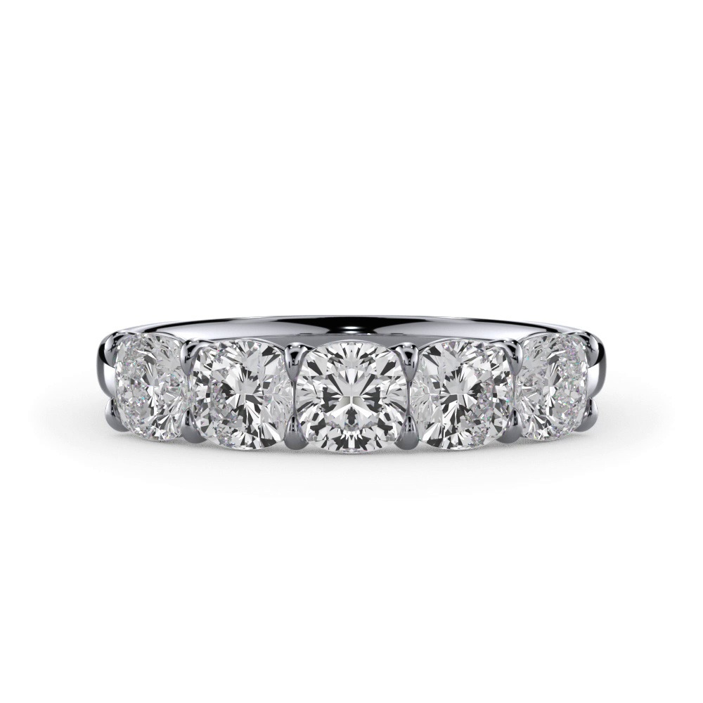360 degree view of Cushion Cut Diamond 5 Stone Ring (1.50 ct. tw.)