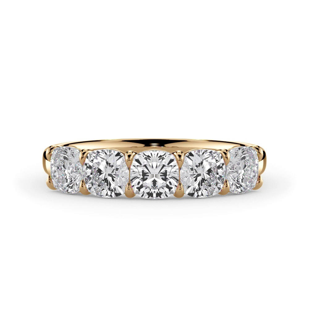 360 degree view of Cushion Cut Diamond 5 Stone Ring (1.50 ct. tw.)