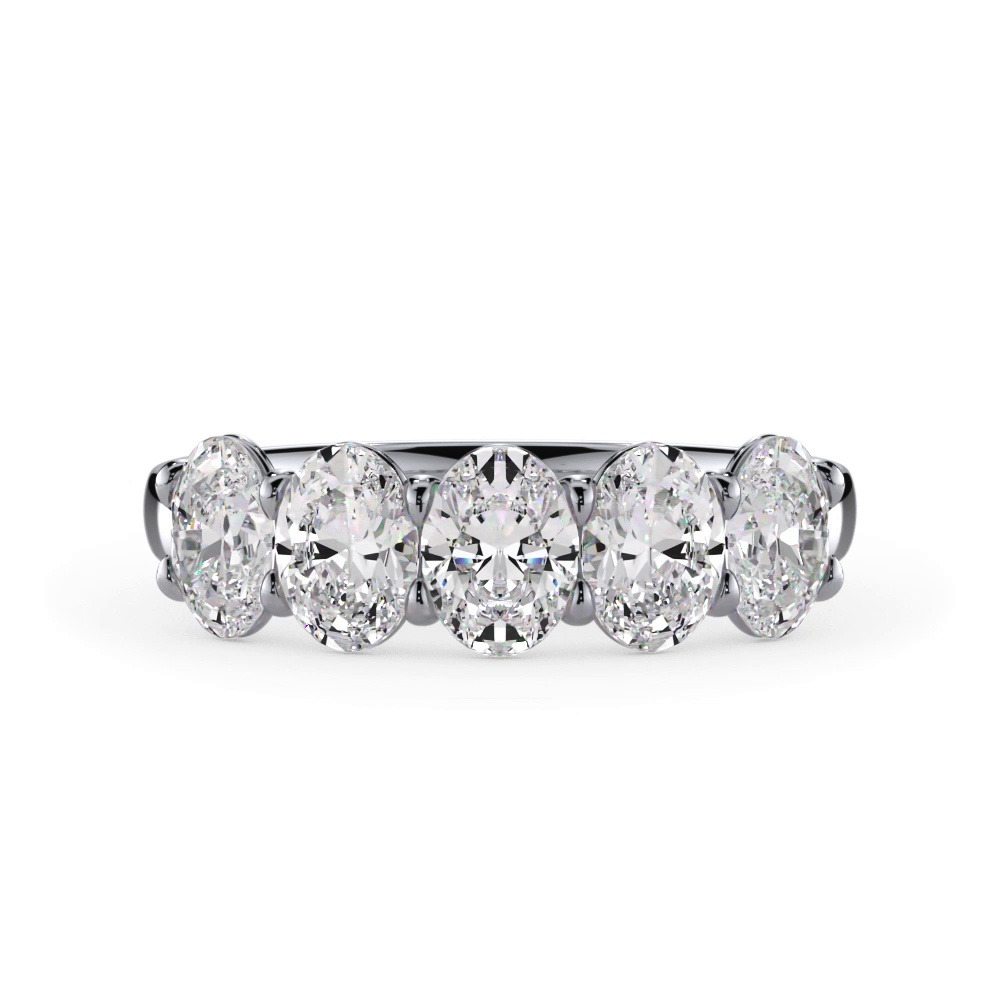 360 degree view of Oval Cut Diamond 5 Stone Ring (1.50 ct. tw.)