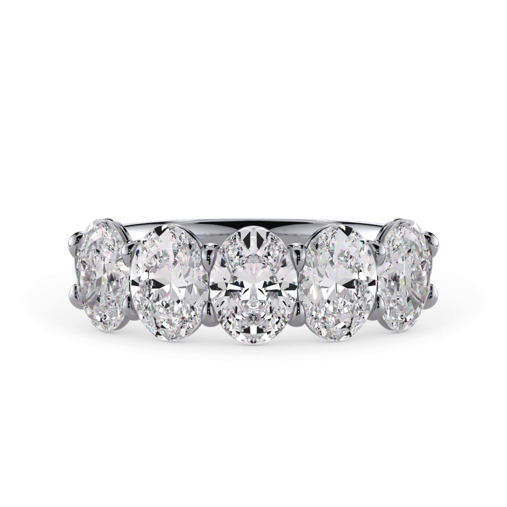 360 degree view of Oval Cut Diamond 5 Stone Ring (2.00 ct. tw.)