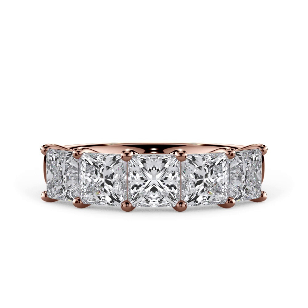 360 degree view of Princess Cut Diamond 5 Stone Ring (2.50 ct. tw.)