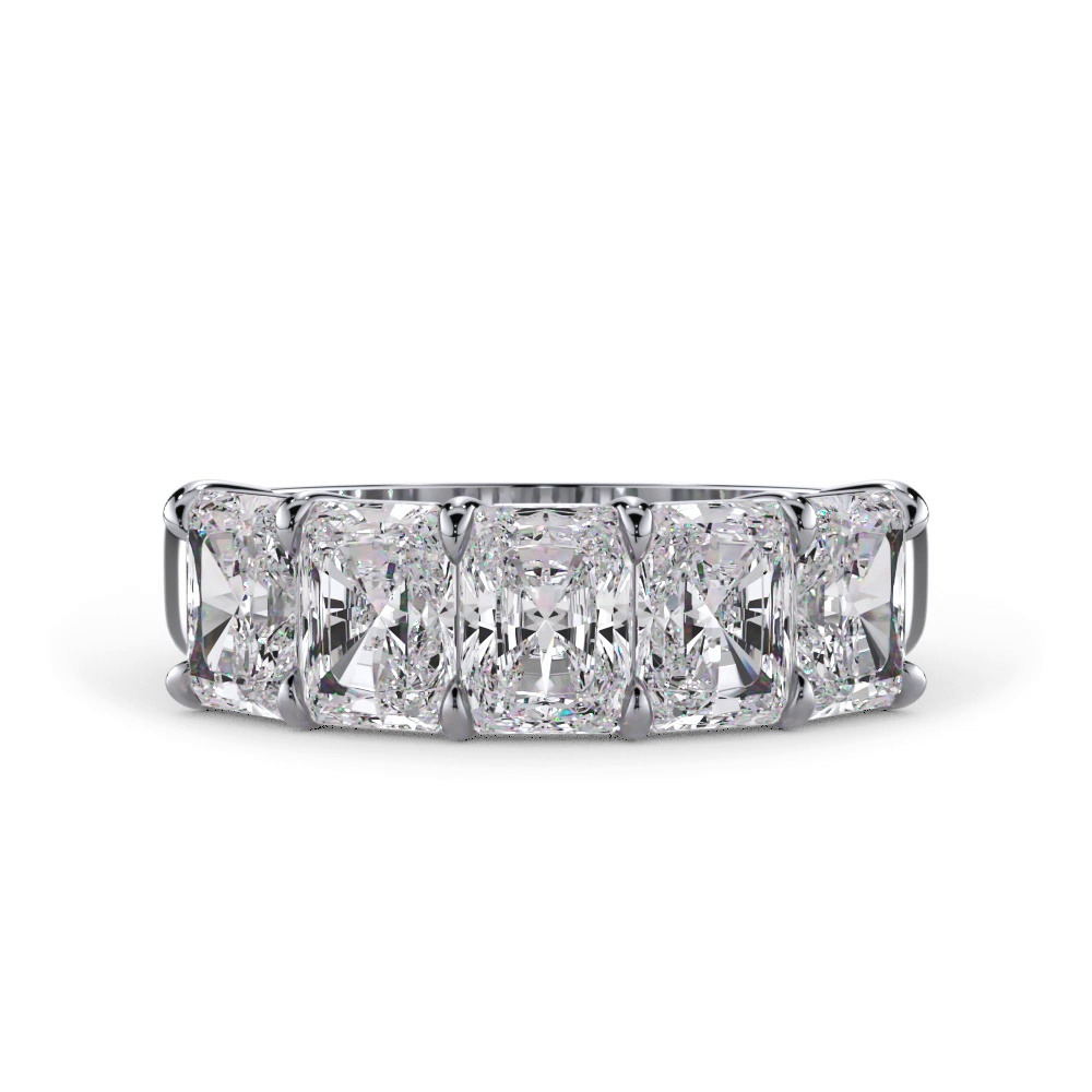 360 degree view of Radiant Cut Diamond 5 Stone Ring (2.50 ct. tw.)