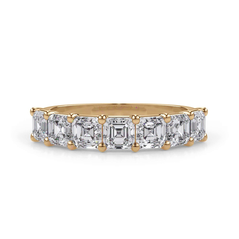 360 degree view of Asscher Cut Diamond 7 Stone Ring (1.50 ct. tw.)