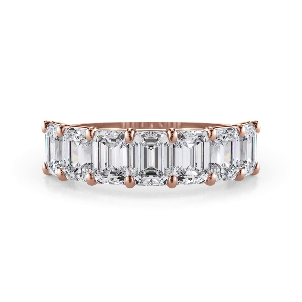 360 degree view of Emerald Cut Diamond 7 Stone Ring (3.00 ct. tw.)