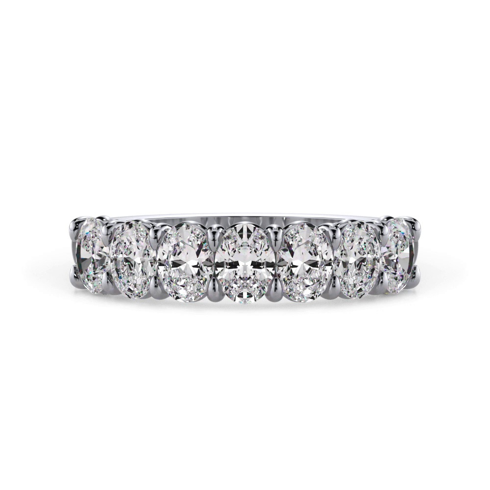 360 degree view of Oval Cut Diamond 7 Stone Ring (1.00 ct. tw.)