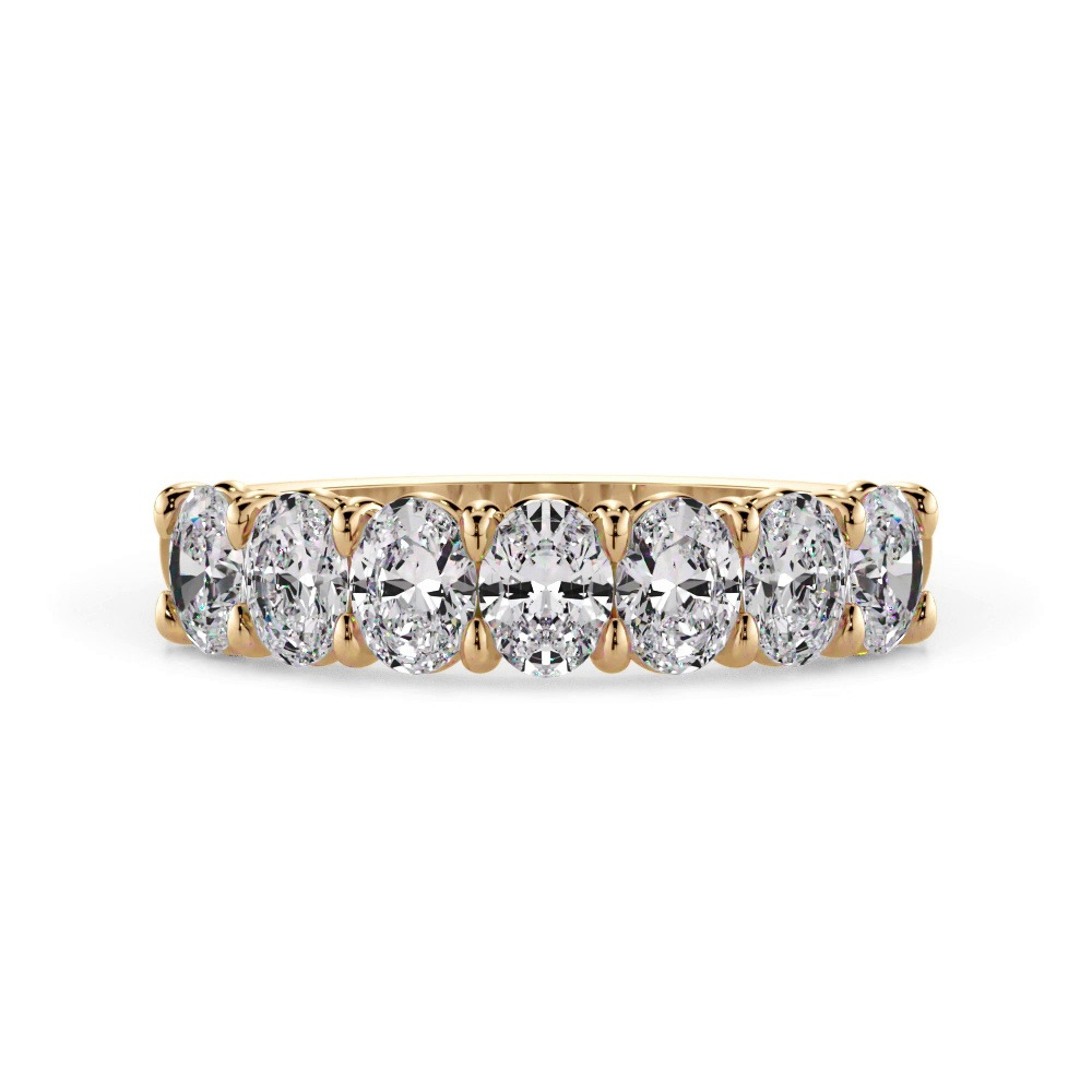 360 degree view of Oval Cut Diamond 7 Stone Ring (1.00 ct. tw.)