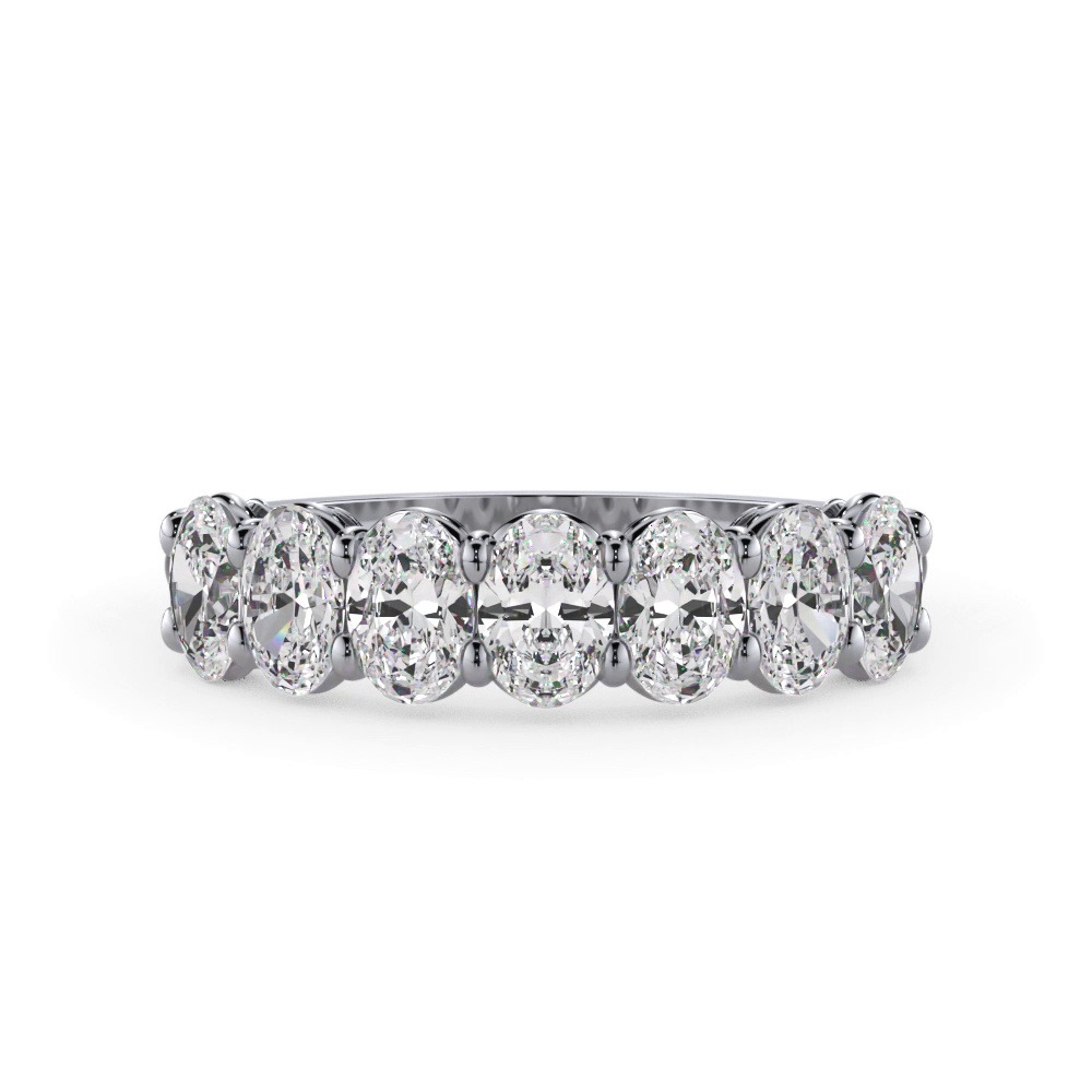 360 degree view of Oval Cut Diamond 7 Stone Ring (1.50 ct. tw.)