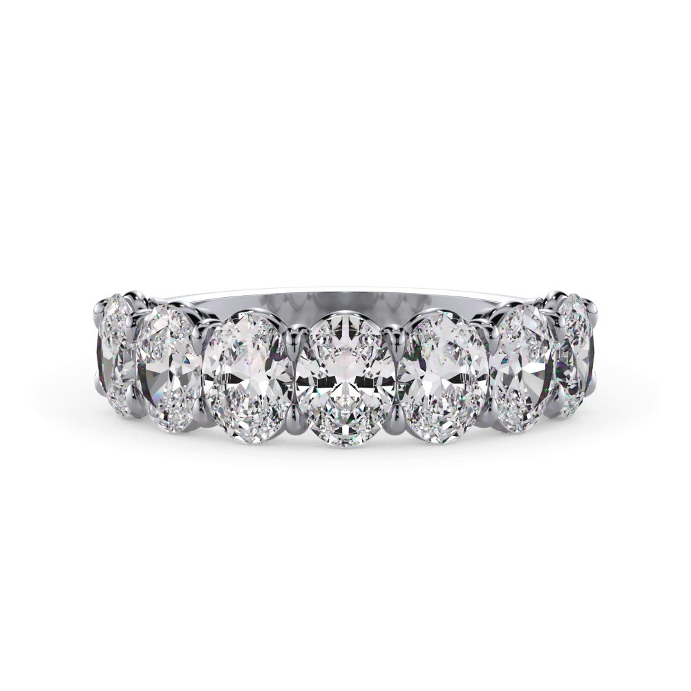 360 degree view of Oval Cut Diamond 7 Stone Ring (2.00 ct. tw.)