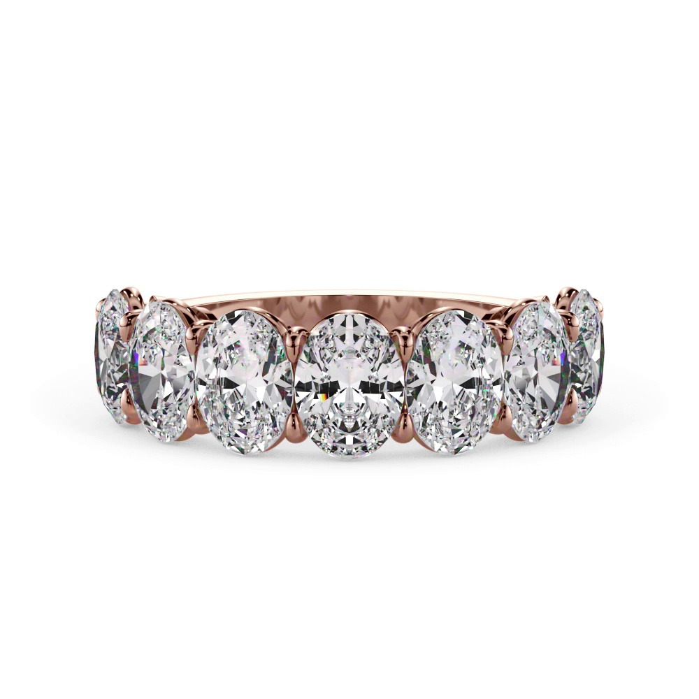 360 degree view of Oval Cut Diamond 7 Stone Ring (3.00 ct. tw.)