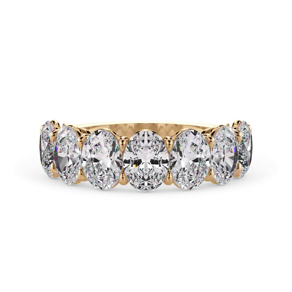 360 degree view of Oval Cut Diamond 7 Stone Ring (3.00 ct. tw.)