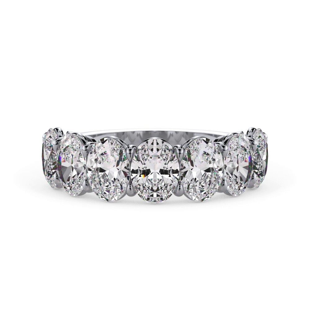 360 degree view of Oval Cut Diamond 7 Stone Ring (3.00 ct. tw.)